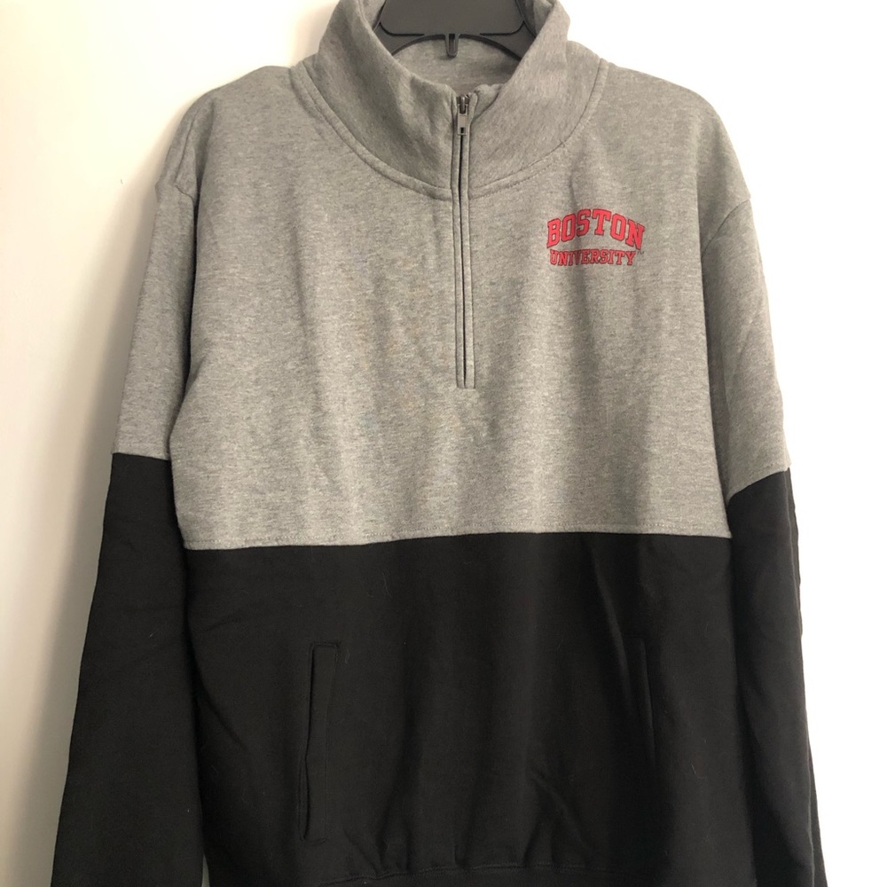 Boston University 1/4 Zip Sweatshirt